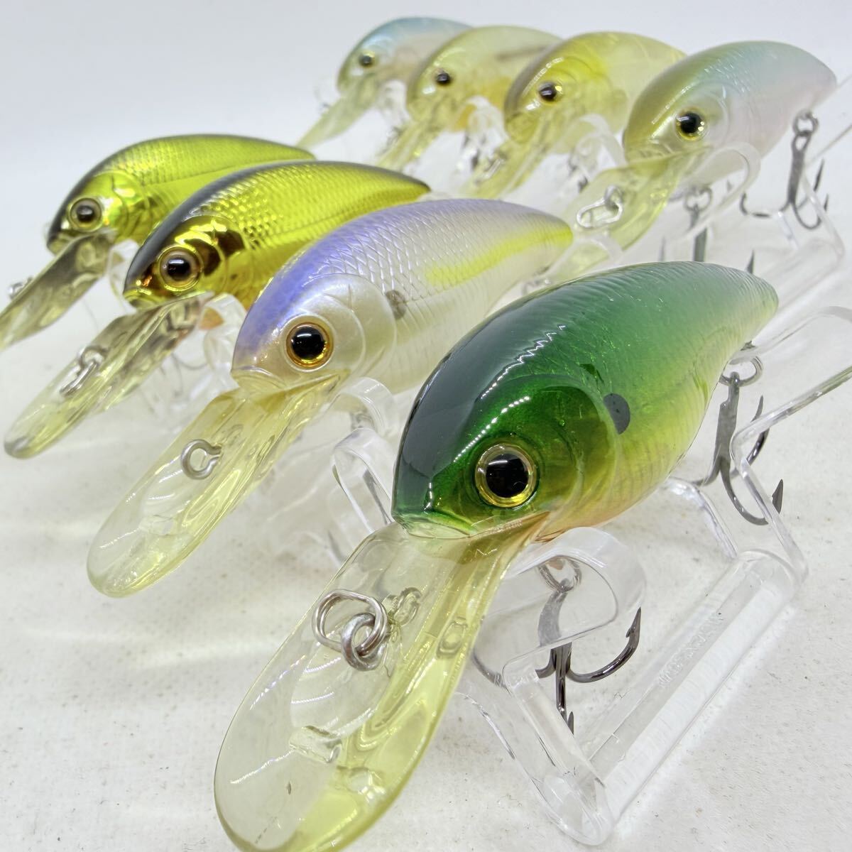 送料無料・美品『ラッキークラフト CB-200 8個セット』LUCKY CRAFT CB200 クランクベイト クランク ルアーセット ④1拍卖