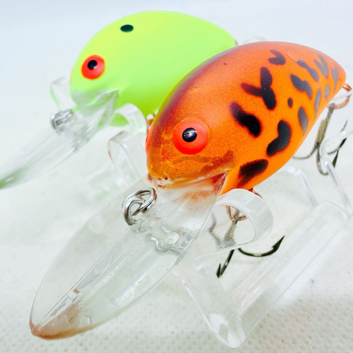 送料140円・美品『ボーマー モデルA 6A B06A 2個セット 5.4cm』3点落札送料無料■BOMBER MODEL A クランクベイト オールド ルアー拍卖