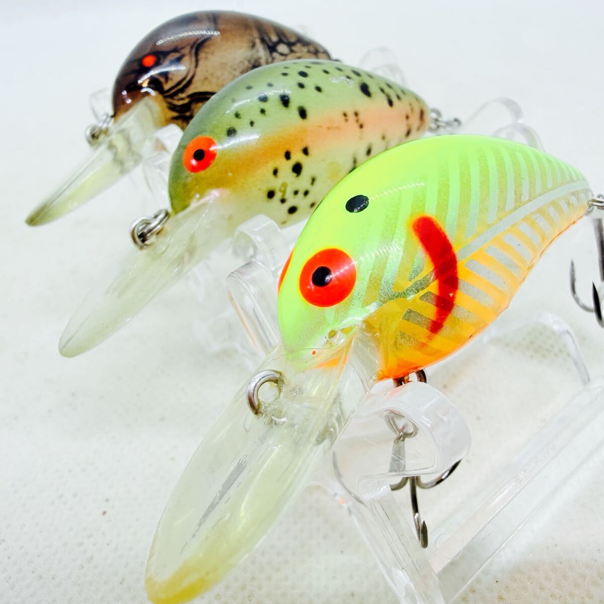 送料無料『ボーマー モデルA 5A B05A 3個セット 約44mm』BOMBER MODEL A B5A クランクベイト オールド ルアー拍卖