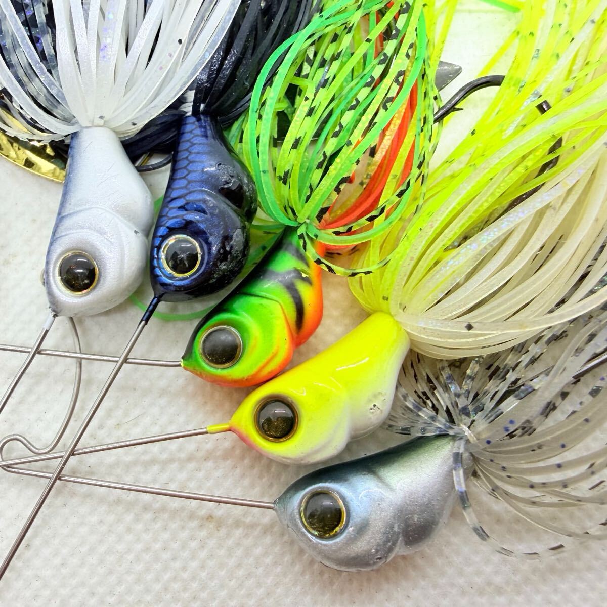 送料無料『エバーグリーン モード Dゾーン 5個セット 実測17g/20g/21g』EVERGREEN MODO D-ZONE スピナーベイト バス釣り ルアー ⑩271拍卖