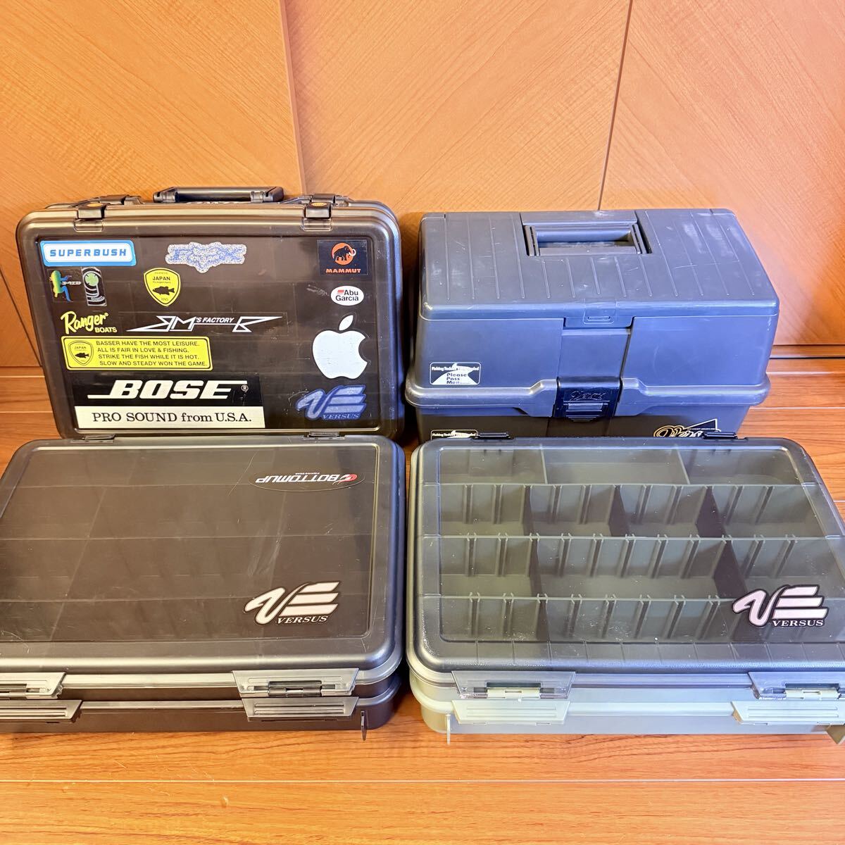 送料無料『MEIHO VERSUS VS-3070 VS-7040 4個セット』明邦化学 明邦 バーサス タックルボックス メイホウ メイホー ルアー バス釣り ケース拍卖