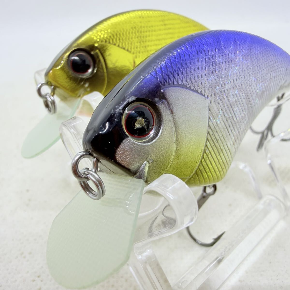 送料140円・美品『O.S.P HPF クランク 63 2個セット』3点落札送料無料■OSP CRANK オーエスピー クランクベイト フラットサイド クランク拍卖