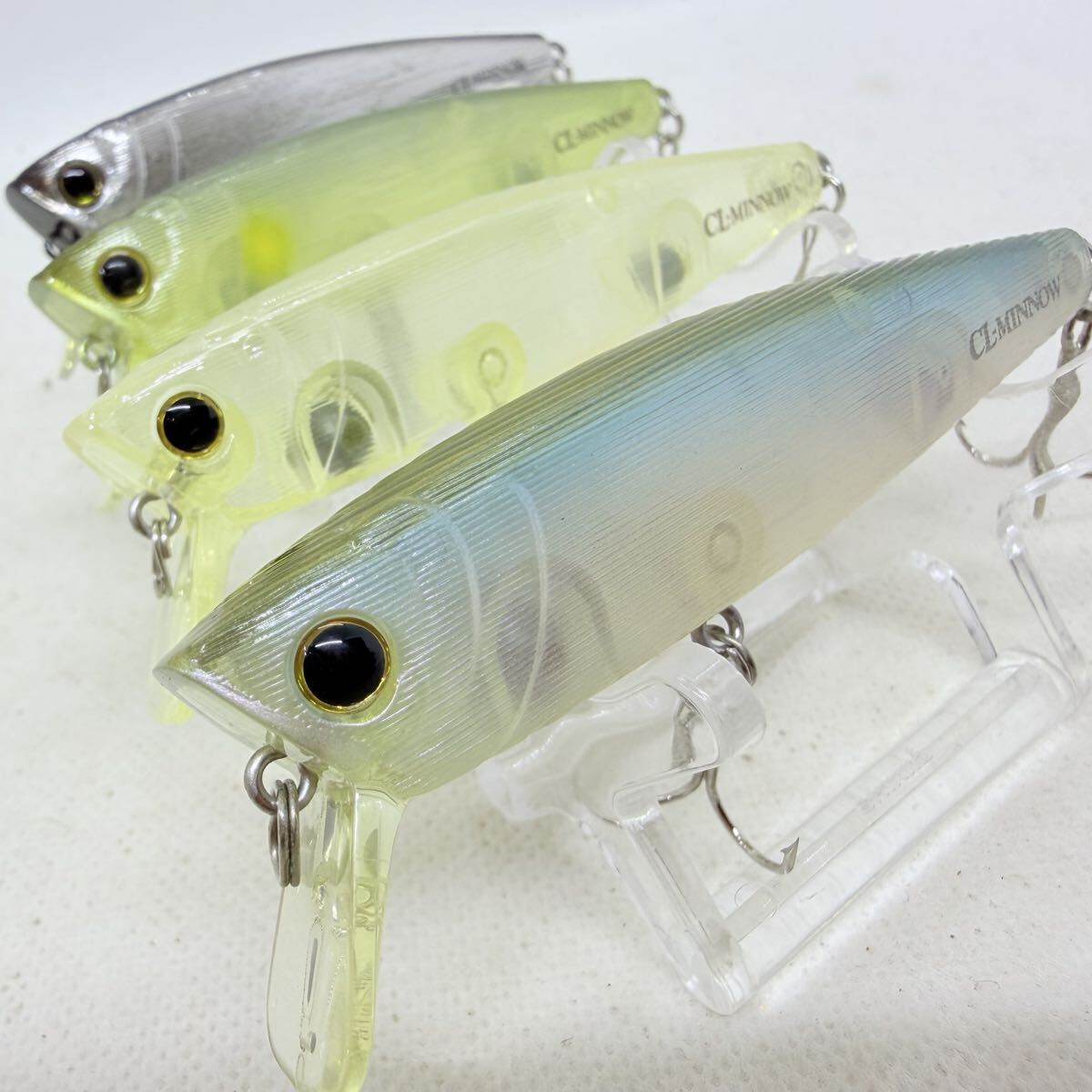 送料無料・美品『ラッキークラフト クラシカルリーダー クラシカルミノー 4個セット』LUCKY CRAFT CL CLASSICAL MINNOW拍卖