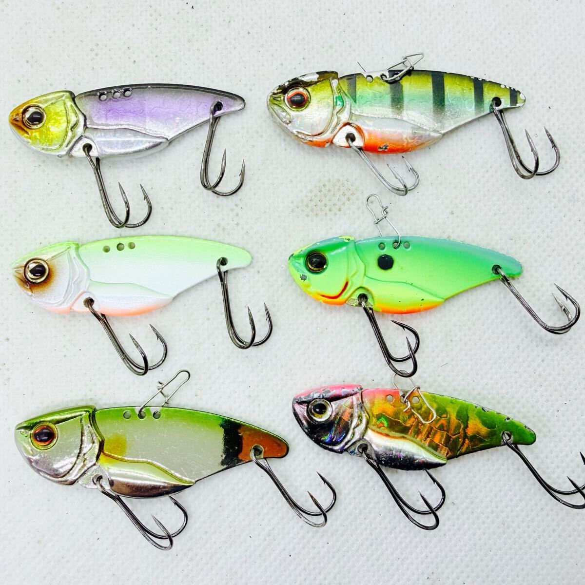 送料無料『エバーグリーン リトルマックス 6個セット 実測10g/11g/14g』EVERGREEN LITTLE MAX メタル バイブレーション メタルバイブ拍卖