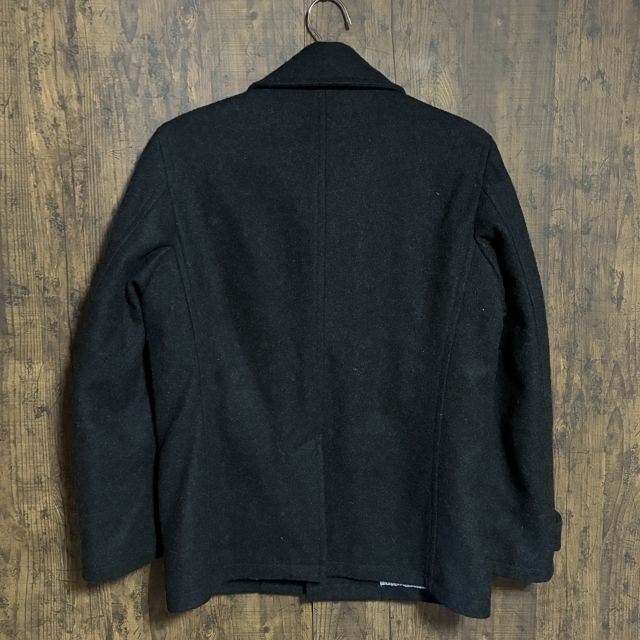 C42◇URBAN RESEARCH | アーバンリサーチ ショールカラー ウールジャケット チャコールグレー メンズ Lサイズ 中古品拍卖