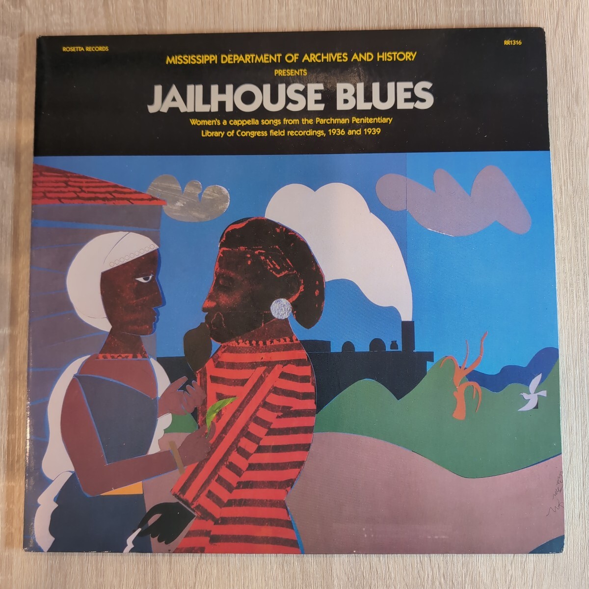 VARIOUS「Jailhouse Blues」米LPレコード 1987年★★deltaデルタブルース parchman farm ミシシッピ州立刑務録音デルタ ブルース ブルーズ拍卖