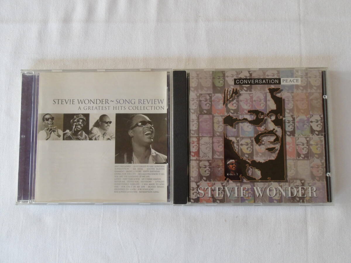 スティーヴィーワンダー (STEVIE WONDER) / CD / 2枚セット / まとめ売り拍卖