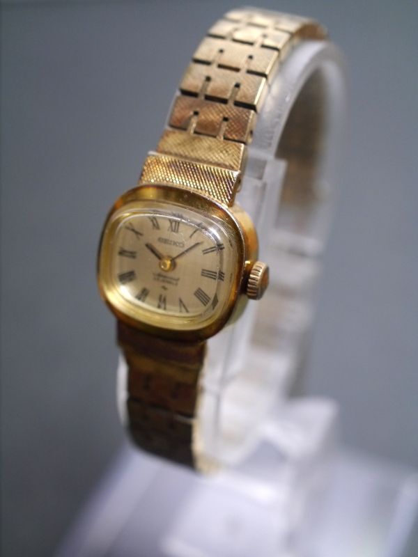 セイコー SEIKO Special 23石 手巻き 2針 純正ベルト 1140-7000 女性用 レディース 腕時計 ab956 稼働品拍卖