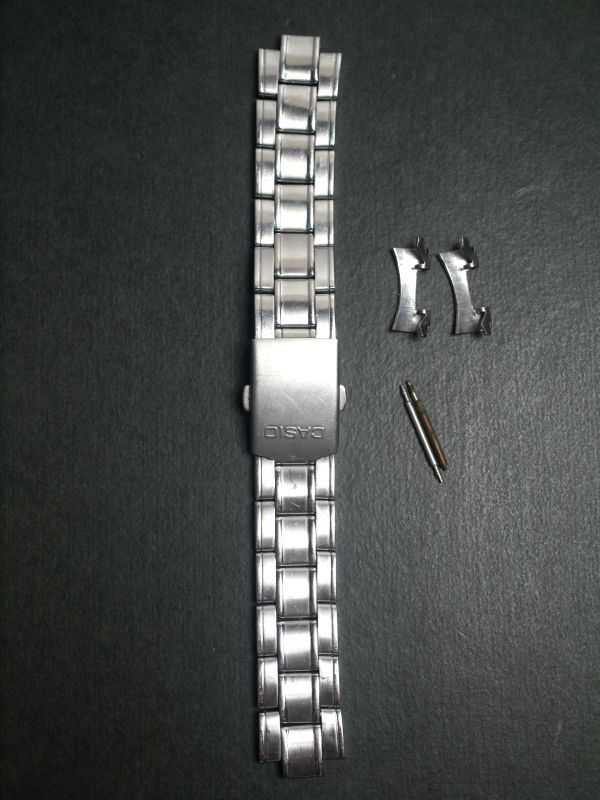 カシオ CASIO 腕時計 ベルト 19mm 男性用 メンズ ac64拍卖