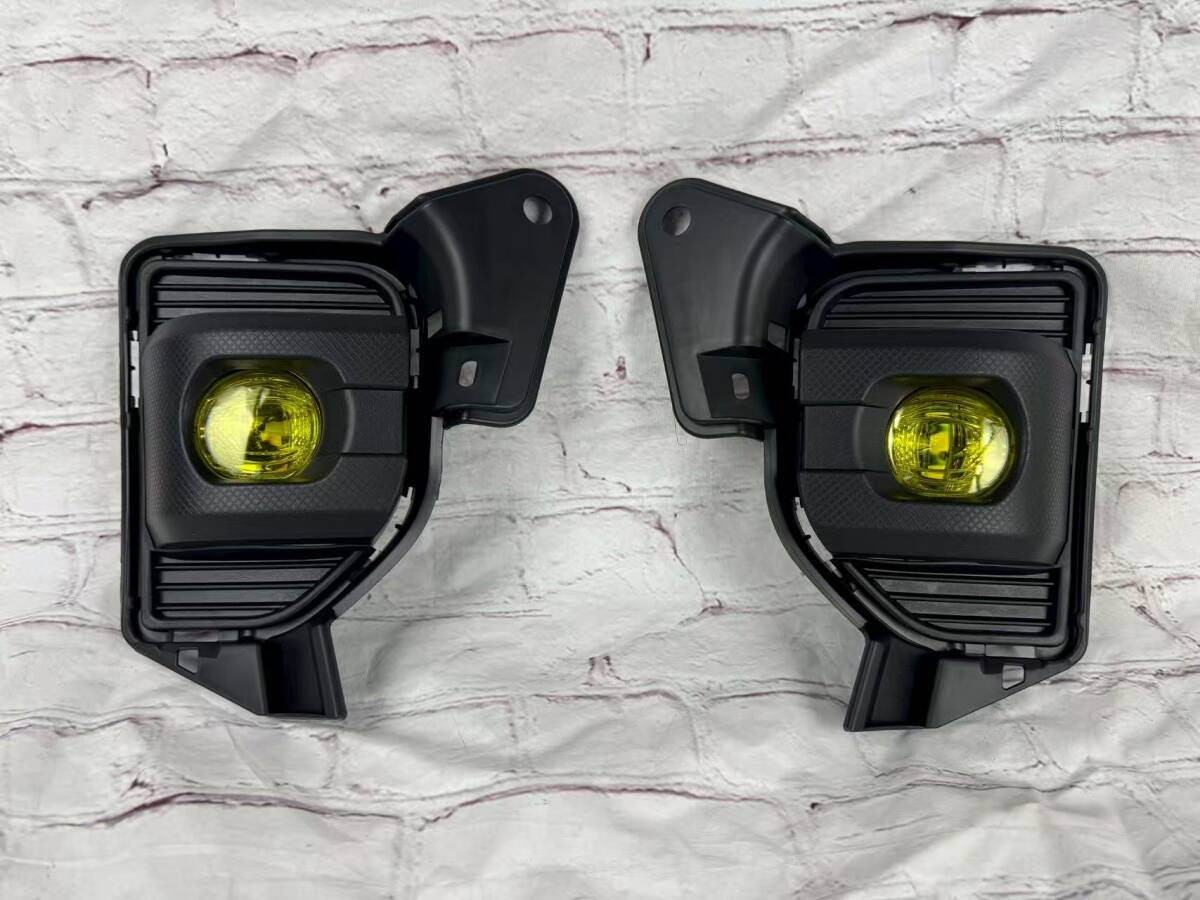 売り切り★ 200系 ハイエース 7型 LED 純正タイプ イエローレンズ フォグランプ 新品 左右セット 4型 5型 6型 7型 L1B拍卖