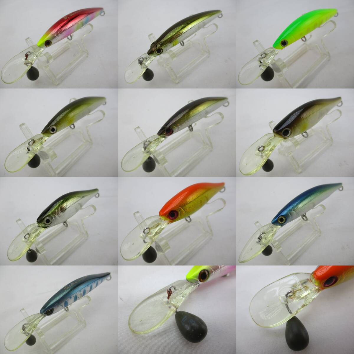 バスデイ 他■サクラマス用 TGウエイトチューン×10個セット シュガーディープ90・85・70/シュガーレイシャッド75・60/レックスディープ他拍卖