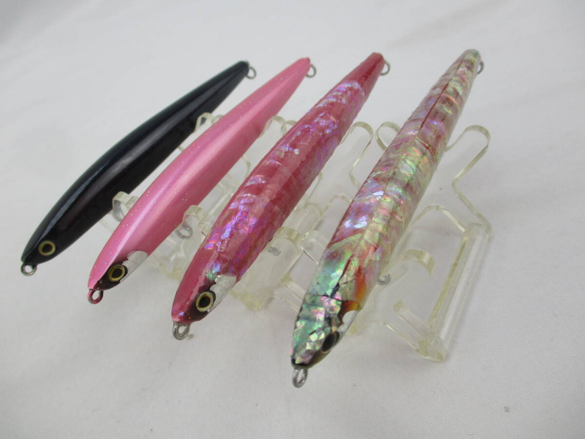 シマノ■トライデント 115S×4個セット (A) アワビ貼りあり拍卖