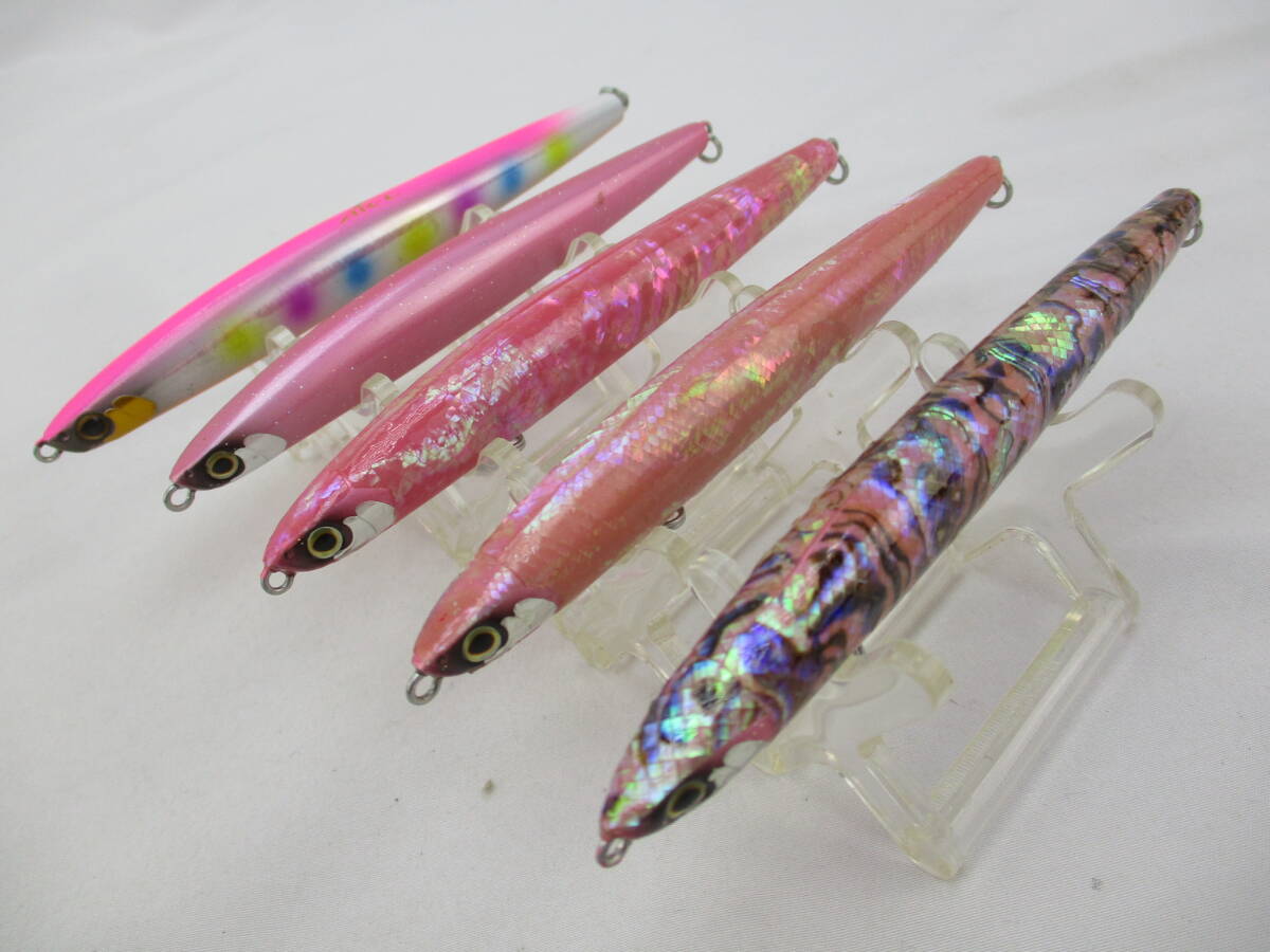 シマノ■トライデント 115S×4個+130Sセット アワビ貼りあり拍卖