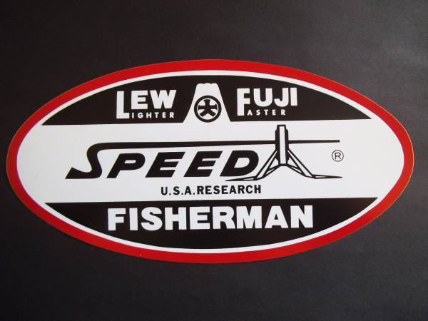 OLD!!激レア!!■LEW×FUJI SPEEDステッカー①■トッパー必見!!拍卖