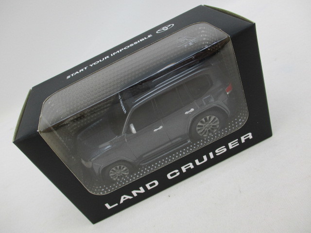 トヨタ純正■非売品 300系 ランドクルーザー プルバックカー(グレーメタリック) 激レア!!拍卖