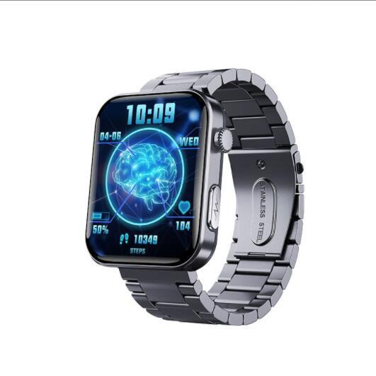 新入荷スマートウォッチ健康管理通話機能心電図 血圧測定SOS 着信通知 血中酸素 天気 心拍数 体温 歩数計 日本製センサー 運動モード 睡眠拍卖