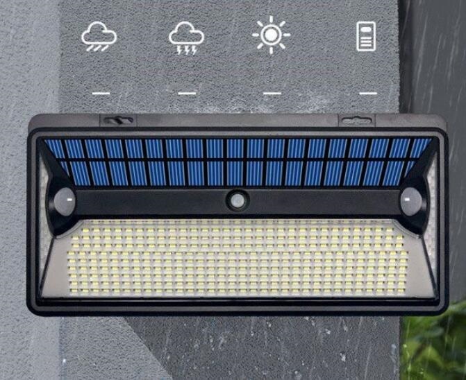 新入荷60LED センサーライト ソーラーライト 3面発光 右二つセンサー 屋外照明 人感センサー 3つの点灯モード 防水 防犯 自動点灯 屋外照拍卖