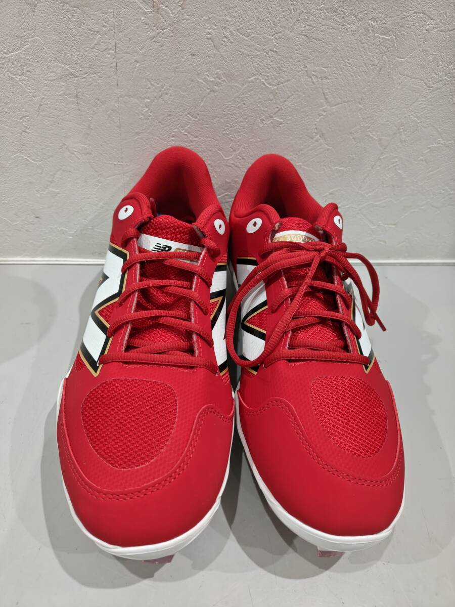 71221★未使用 NEW BALANCE/ニューバランス Fresh Foam X 3000v7 スパイク 赤 27.5㎝拍卖