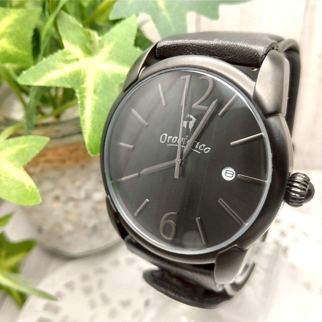 稼働品 オロビアンコ デイト機能付き 腕時計 メンズ クォーツ式拍卖