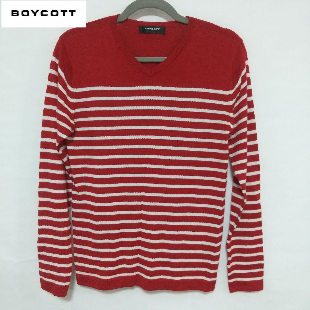 BOYCOTT ( ボイコット ) 薄手のニット メンズ S拍卖