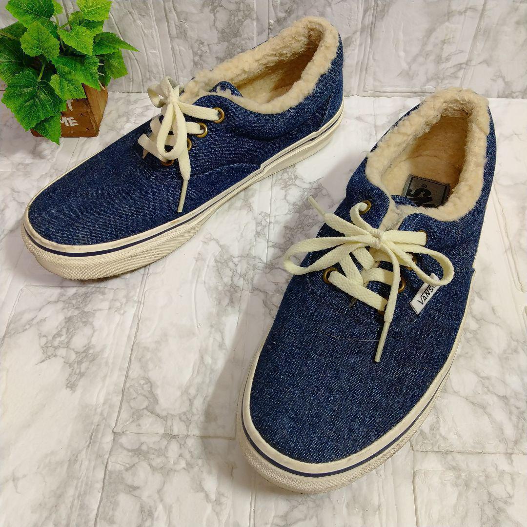バンズ VANS ボア スニーカー 22.5cm キャンパス地拍卖