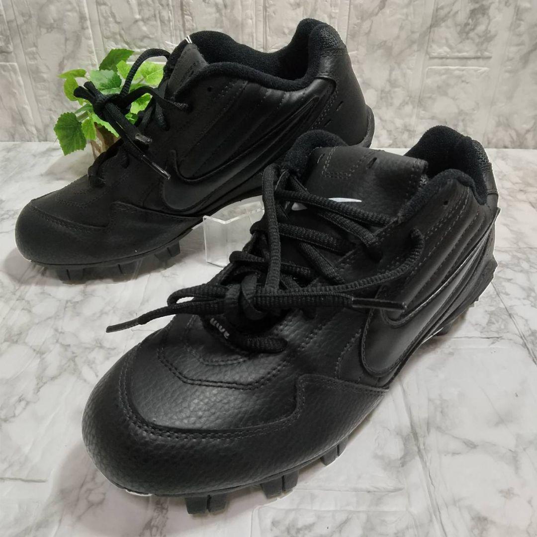 【タグ付き未使用品】NIKE スパイク 24cm 黒色拍卖