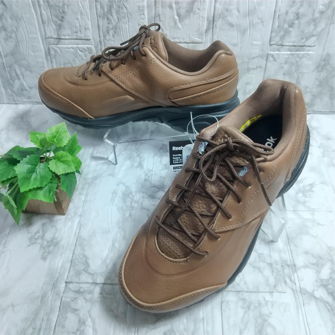 【タグ付き未使用品】Reebok ウォーキングシューズ レザー 23cm拍卖