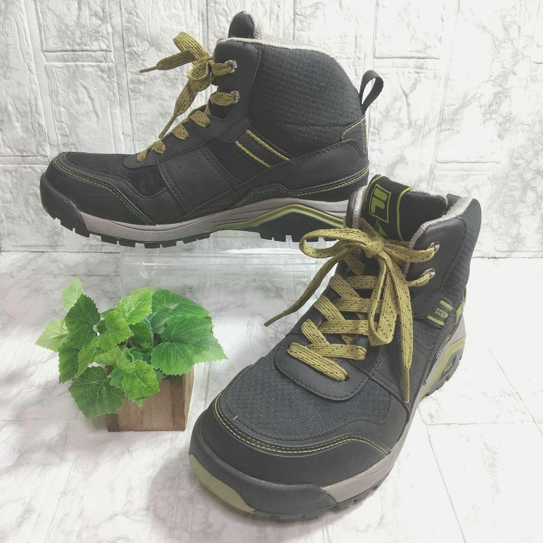 【美品】FILA ハイカットスニーカー 24cm拍卖