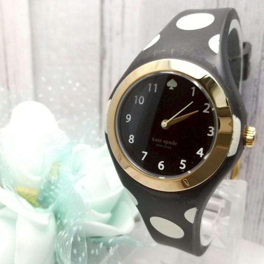 稼働品 ケイトスペード レディース 腕時計 ドット柄拍卖