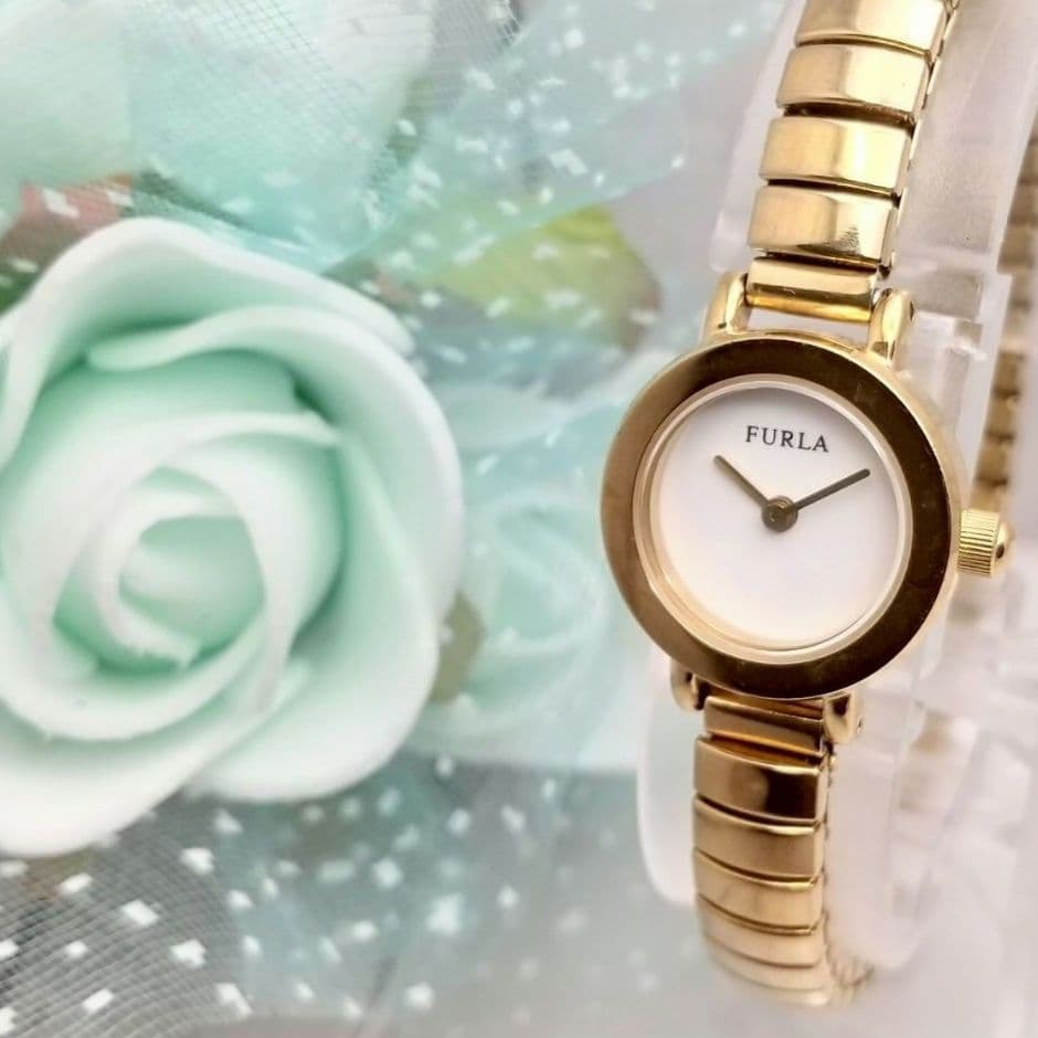 稼働品 フルラ レディース 腕時計 メタルバンド拍卖