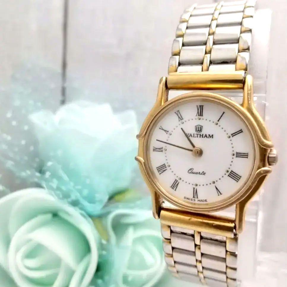 稼働品 ウォルサム レディース 腕時計 ローマンインデックス拍卖