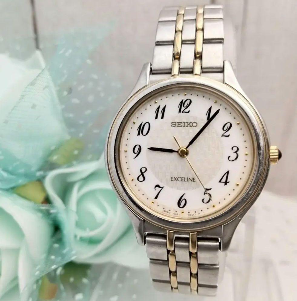 稼働品 セイコー エクセリーヌ レディース 腕時計拍卖