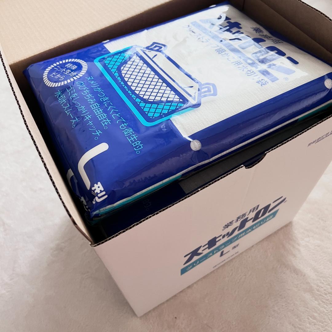 【新品未使用】 業務用スキットロン 普通目 L型 25×70㎝ 10枚入×9拍卖