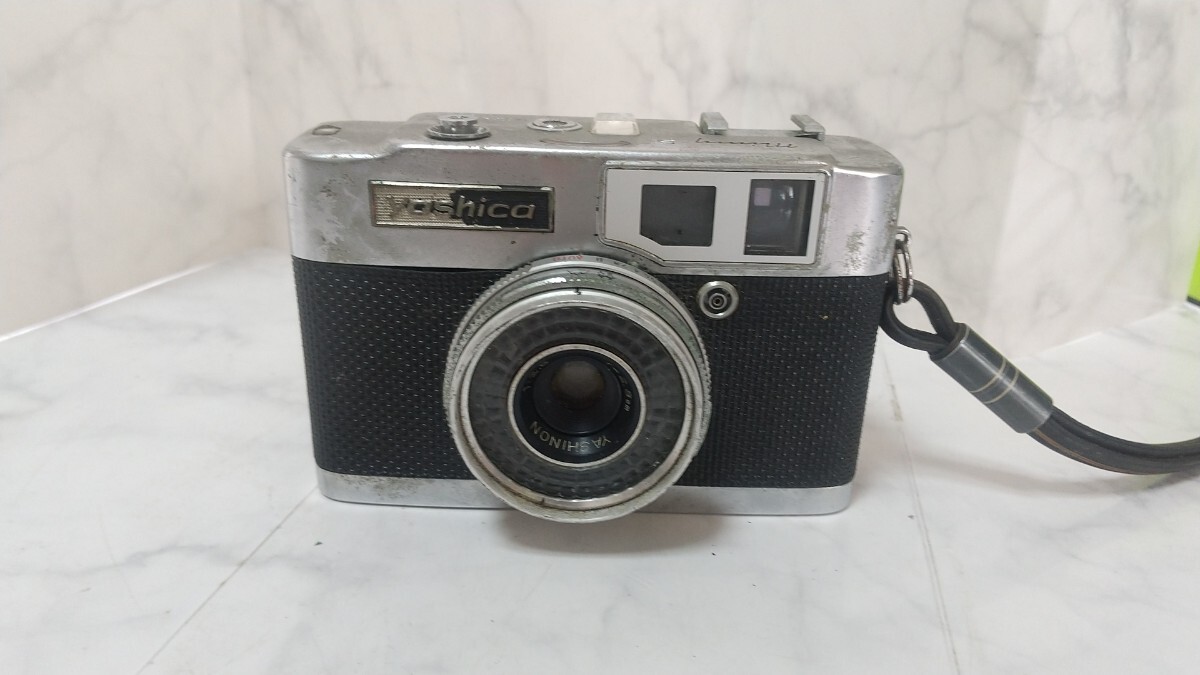 K5233 YASHICA mimy-s /フィルムカメラ /ヤシカ/コンパクトカメラ/ 動作未確認 現状品 JUNK拍卖