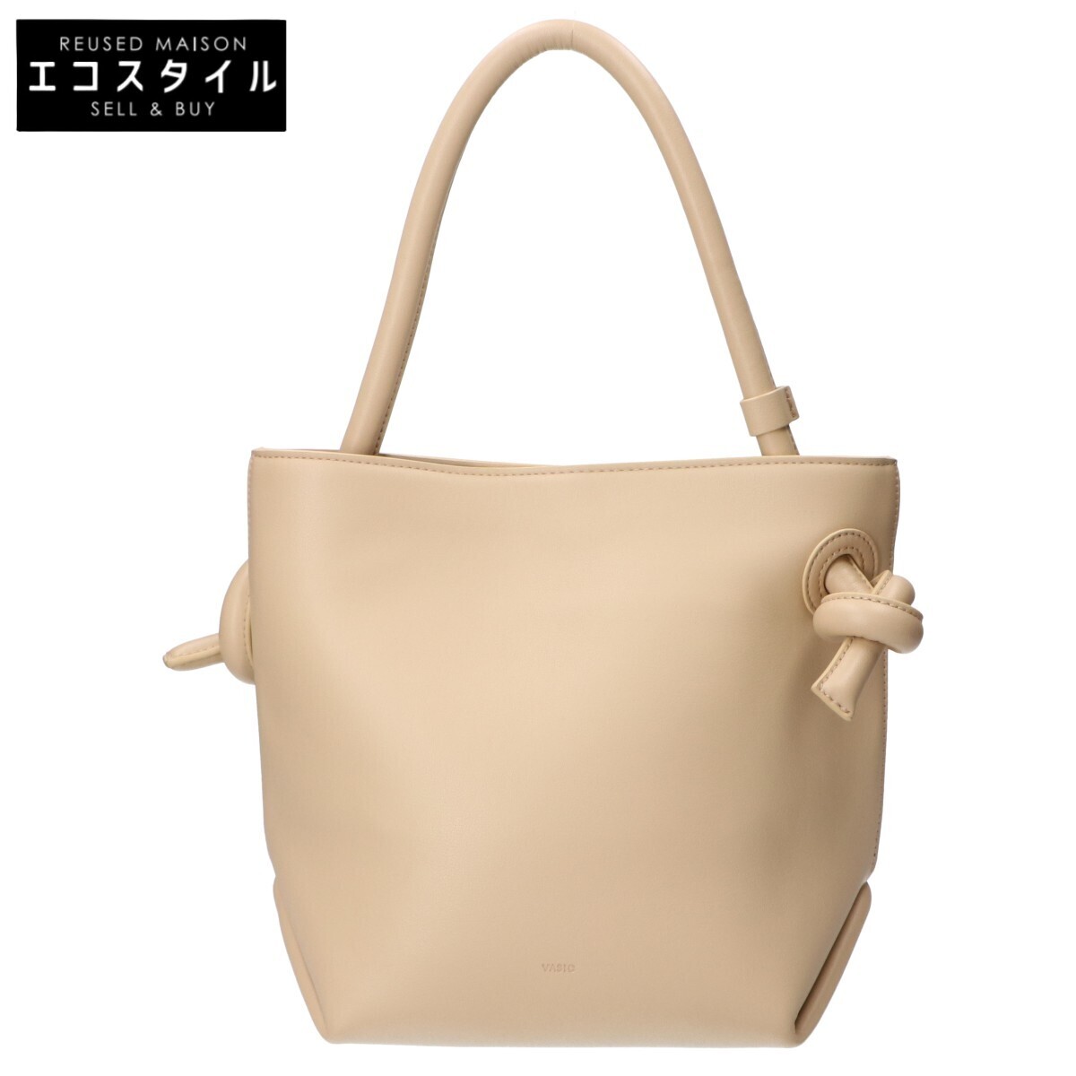 美品/ VASIC ヴァジック PATTI MINI トートバッグ サンド レディース拍卖
