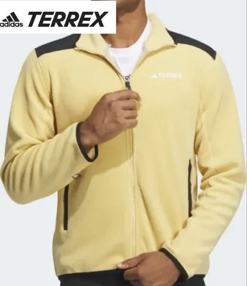 adidas アディダスTERREX テレックス フリースジャケット ミッドレイヤー フルジップ 登山 トレッキング ハイキング アウトドア Y拍卖