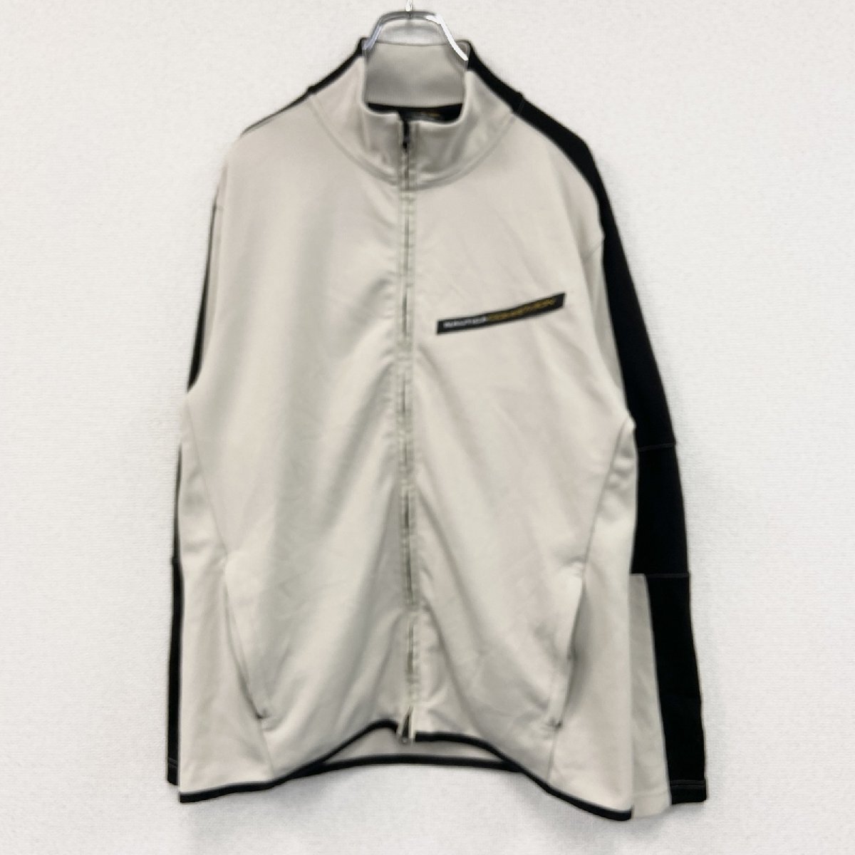 古着 used NAUTICA ノーティカ トラックジャケット/ジャージ 肌色 ベージュ 黒 ブラック Mサイズ拍卖