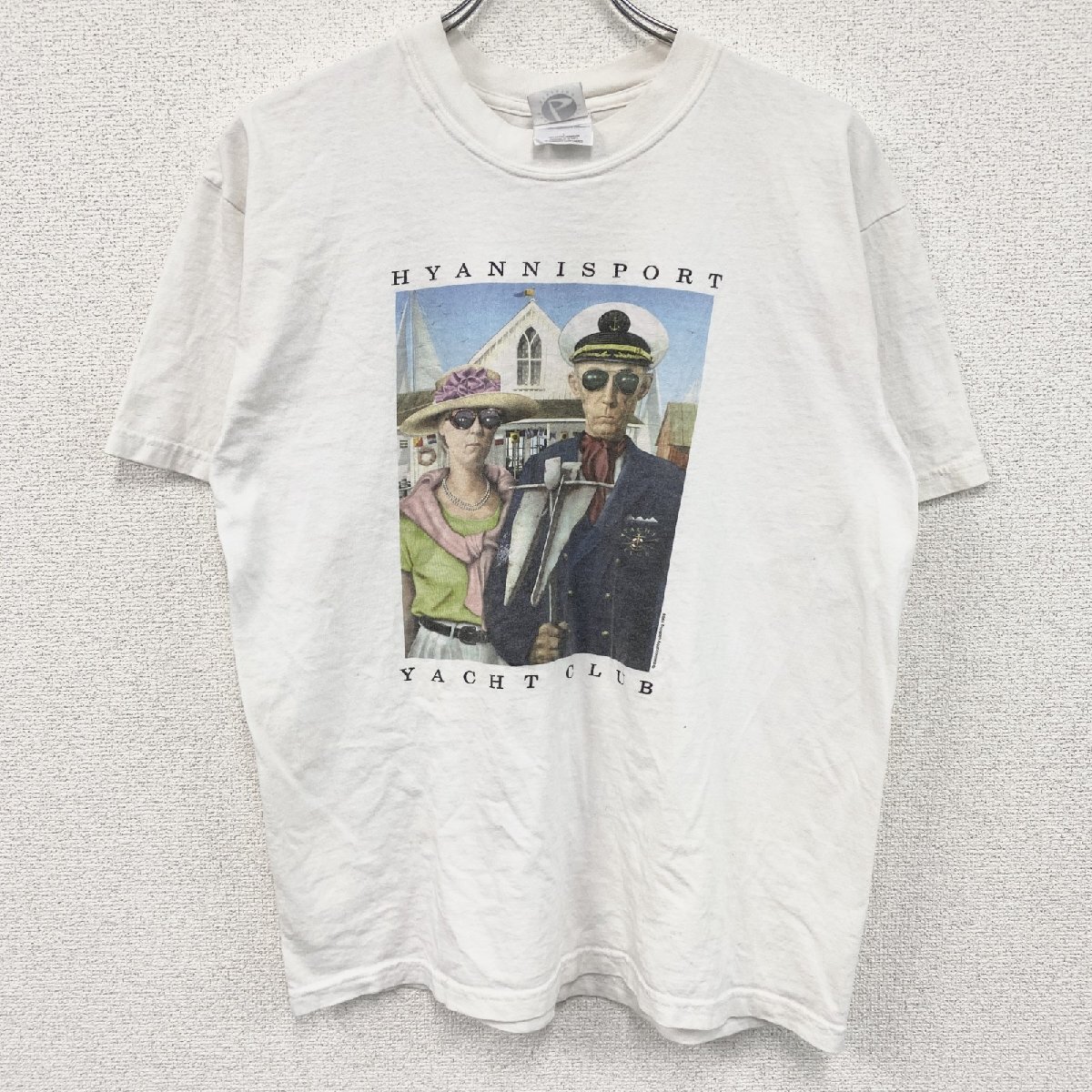 古着 used 00s backcountry clothing 半袖プリントTシャツ ヴィンテージ 白 ホワイト Lサイズ拍卖