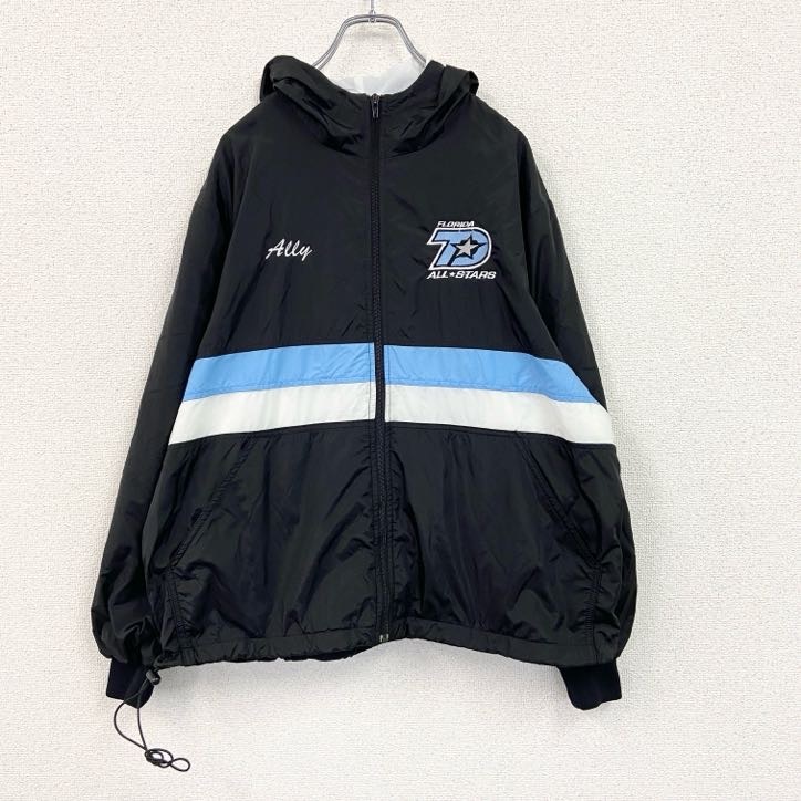 古着 used TO DOG フルジップナイロンジャケット ヴィンテージ 黒 ブラック Mサイズ拍卖