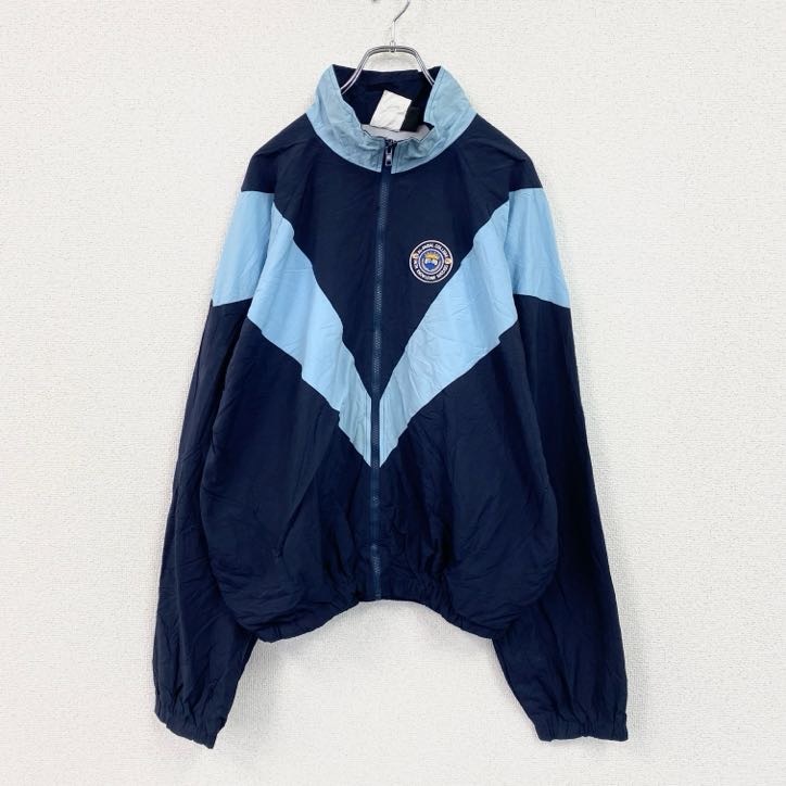 古着 used 90s Faz uniforms フルジップトラックジャケット/ジャージ ヴィンテージ 紺 ネイビー 22サイズ拍卖