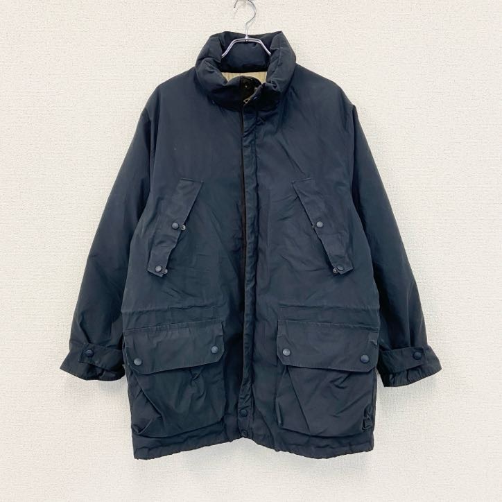 古着 used NAUTICA ノーティカ ダウンコート ダウンジャケット ダウン80% 紺 ネイビー Lサイズ拍卖