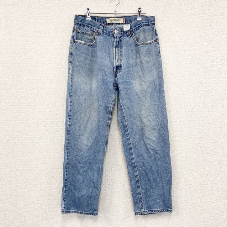 古着 used Levi’s リーバイス 550 デニムパンツ ジッパーフライ インディゴ W34拍卖