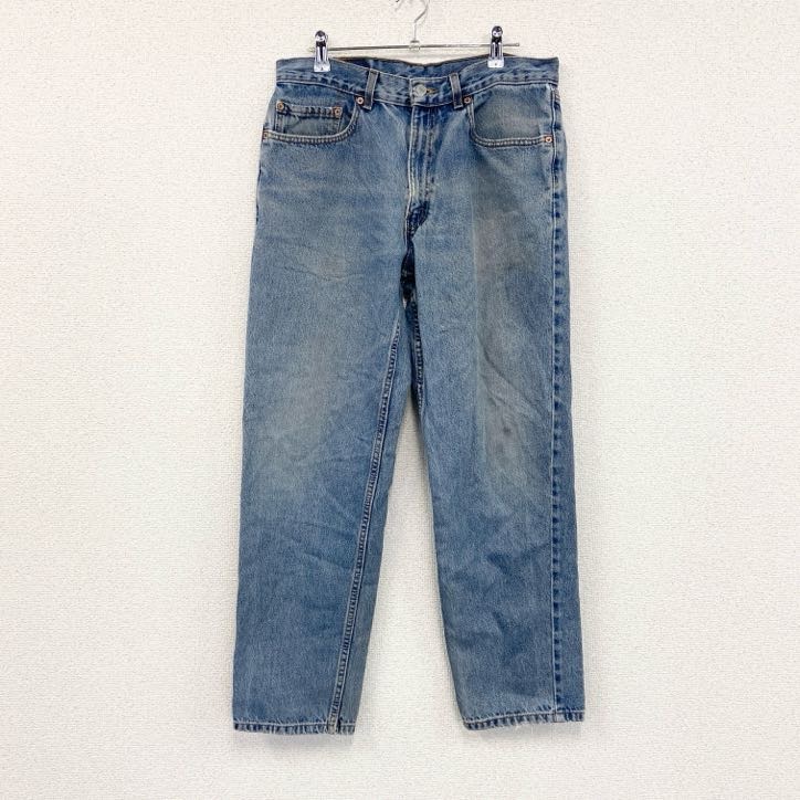 古着 used 90s Levi’s リーバイス 550 デニムパンツ ヴィンテージ ジッパーフライ インディゴ W34拍卖