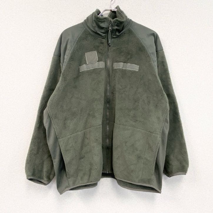 古着 used 00s 米軍 ECWCS GEN3 フリースジャケット/ ボアジャケット ヴィンテージ ポーラテック カーキ XLサイズ拍卖
