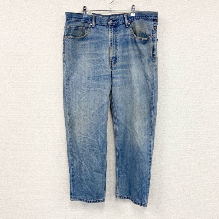 古着 used Levi’s リーバイス 550 デニムパンツ ジッパーフライ インディゴ W38拍卖
