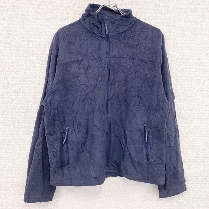 古着 used Cabera’s カベラス フリースジャケット/ボアジャケット 紺 ネイビー Lサイズ拍卖