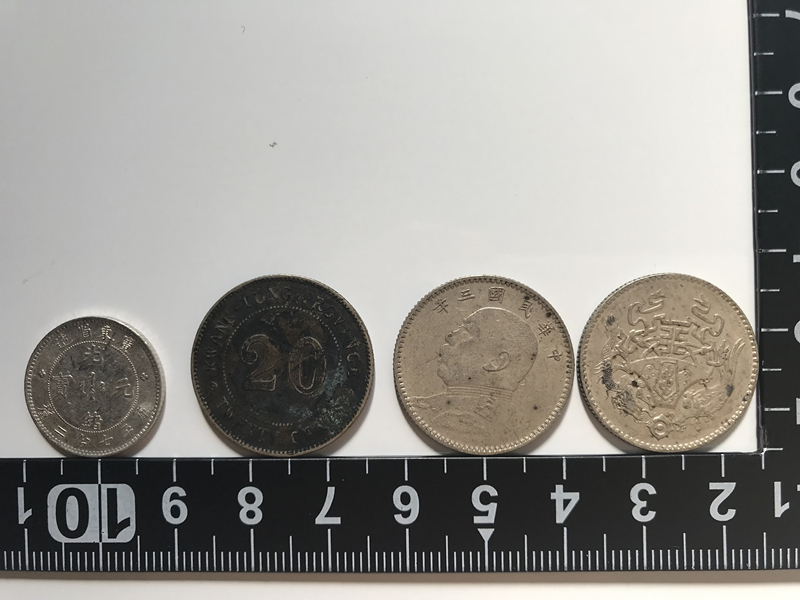 光緒元宝 中国銀貨 4枚 袁世凱銀貨 中華民国 中国古銭 希少拍卖