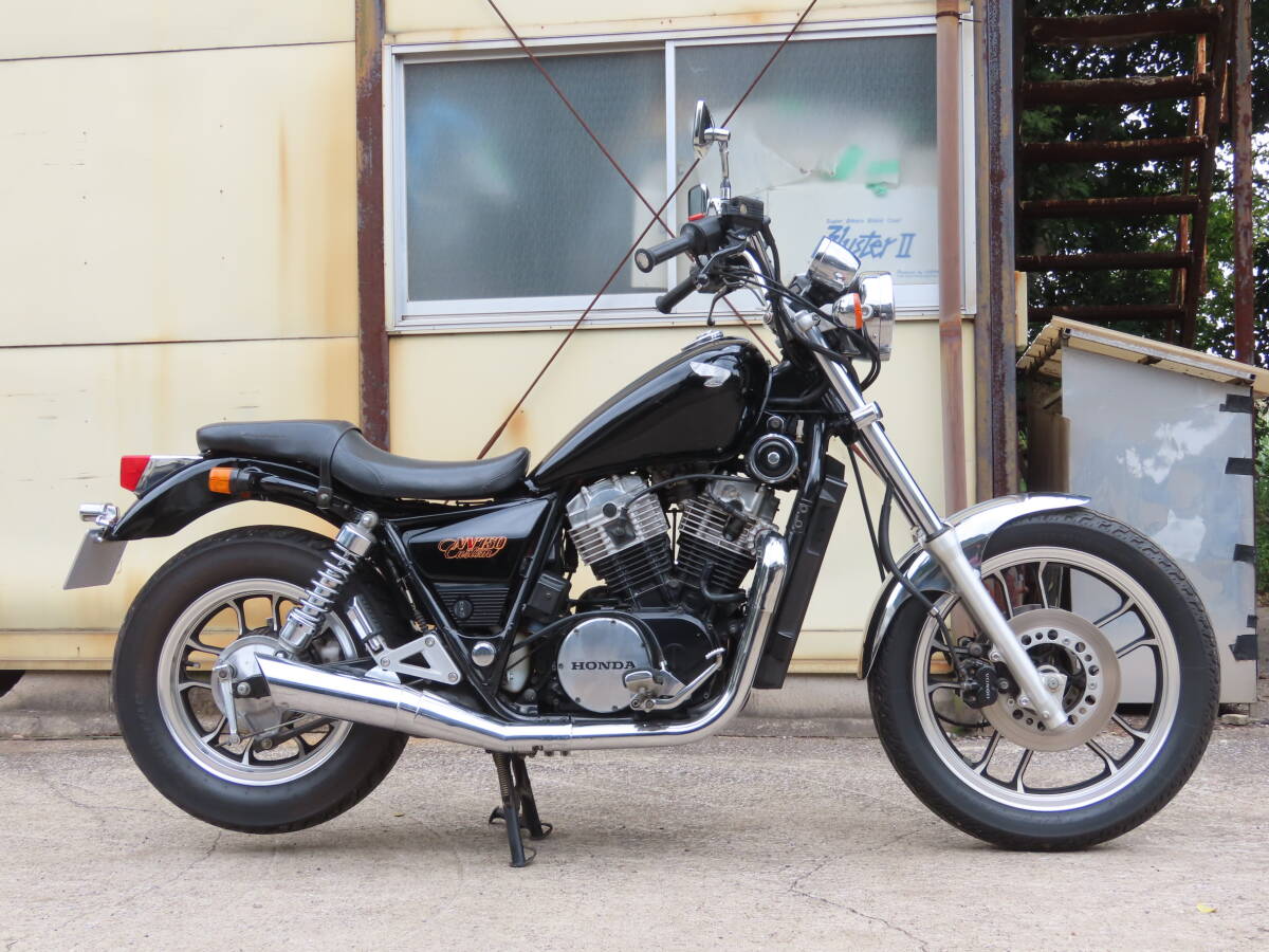 昭和58年車 ホンダ NV750カスタム RC14 旧車 キレイ BASは業者価格にて陸送手配可能 シャドウ750 マグナ750 XS ナイトホーク750拍卖