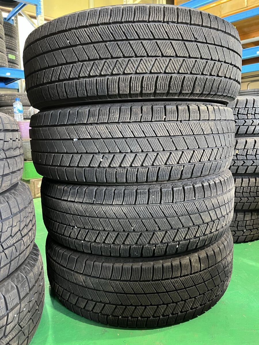 【1273】15インチ★スタッドレス BRIDGESTONE BLIZZAK VRX3 195/65R15 91Q 2021年製 8分山 冬用 中古タイヤ 4本セット拍卖