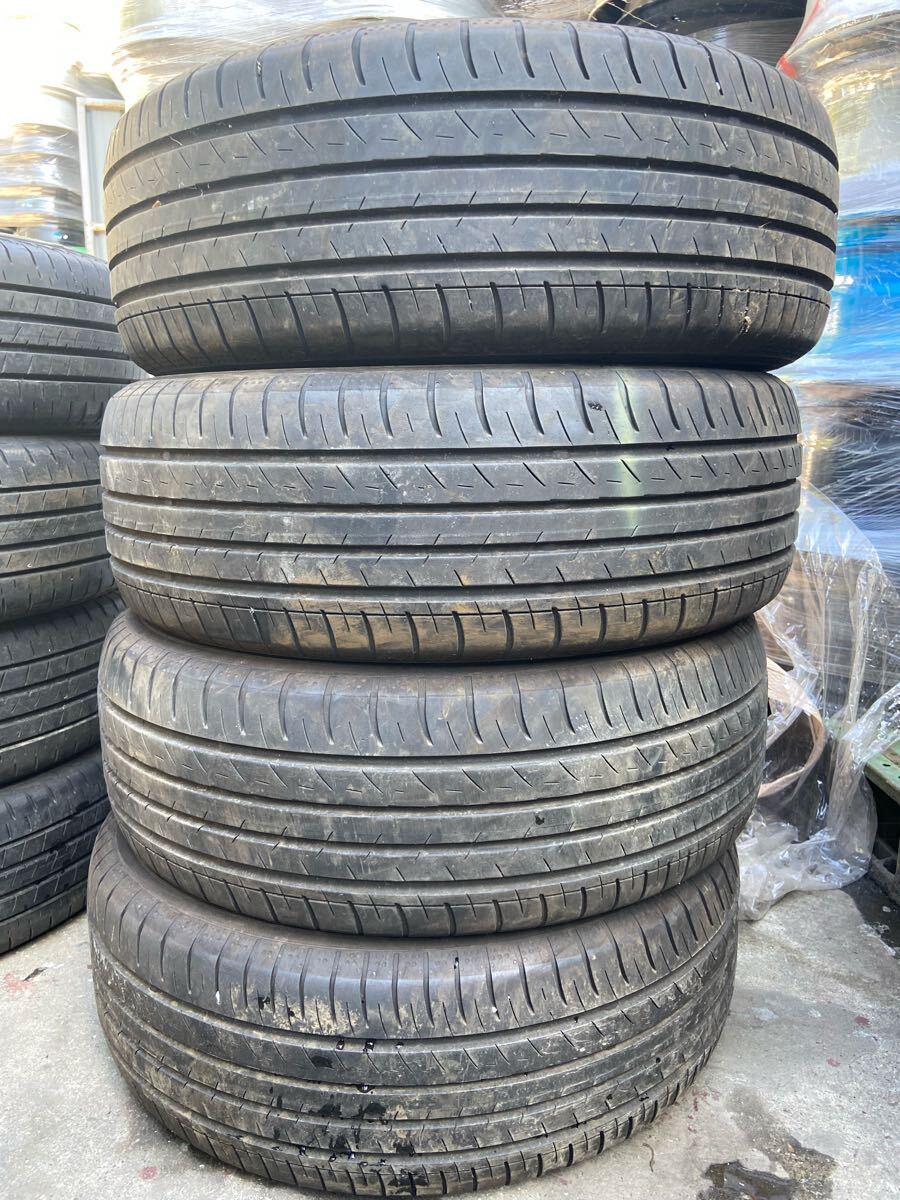 【0957】16インチ★オンロード YOKOHAMA BluEarth GT AE51 215/60R16 95H 2019年製 8分山 夏用 中古タイヤ 4本セット拍卖